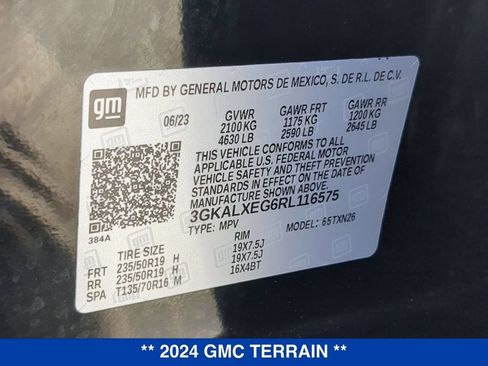 Used 2024 GMC Terrain Denali w/ Black Diamond Edition AWD/4WD image 26