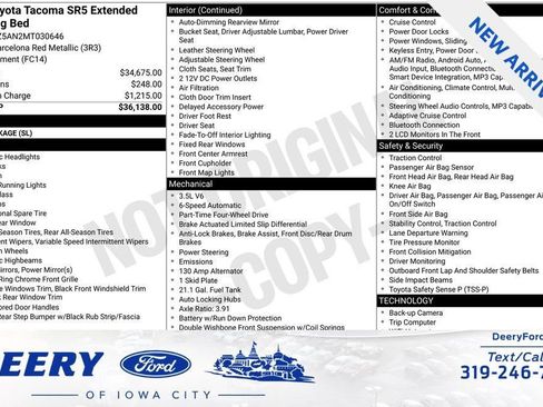 Used 2021 Toyota Tacoma SR5 AWD/4WD image 13