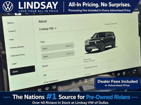 Used 2025 Rivian R1S Adventure AWD/4WD image 24