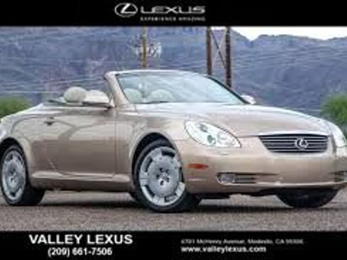 Used 2002 Lexus SC 430 Convertible RWD image 2