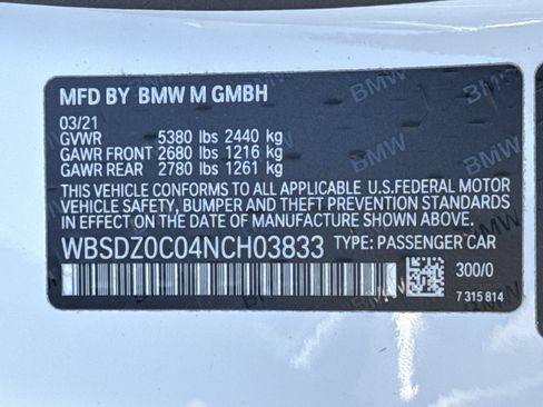 Used 2022 BMW M8 Competition AWD/4WD image 35