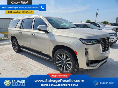 Used 2021 Cadillac Escalade ESV Premium Luxury w/ Performance Package AWD/4WD image 5