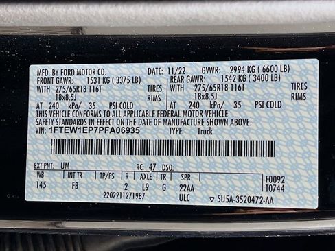 Used 2023 Ford F150 XLT w/ Equipment Group 302A High AWD/4WD image 29