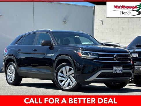 Used 2022 Volkswagen Atlas Cross Sport SE AWD/4WD image 1