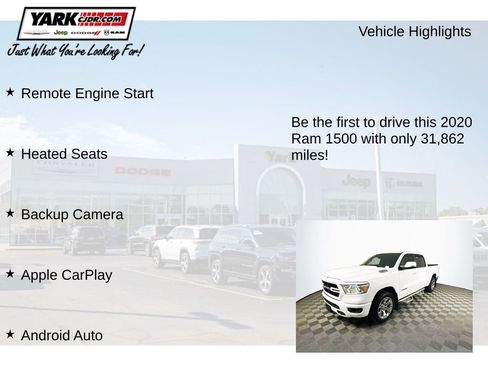 Certified 2020 RAM 1500 Big Horn AWD/4WD image 13