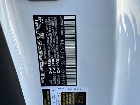 New 2026 Mercedes-Benz CLE 300 4MATIC Cabriolet image 33