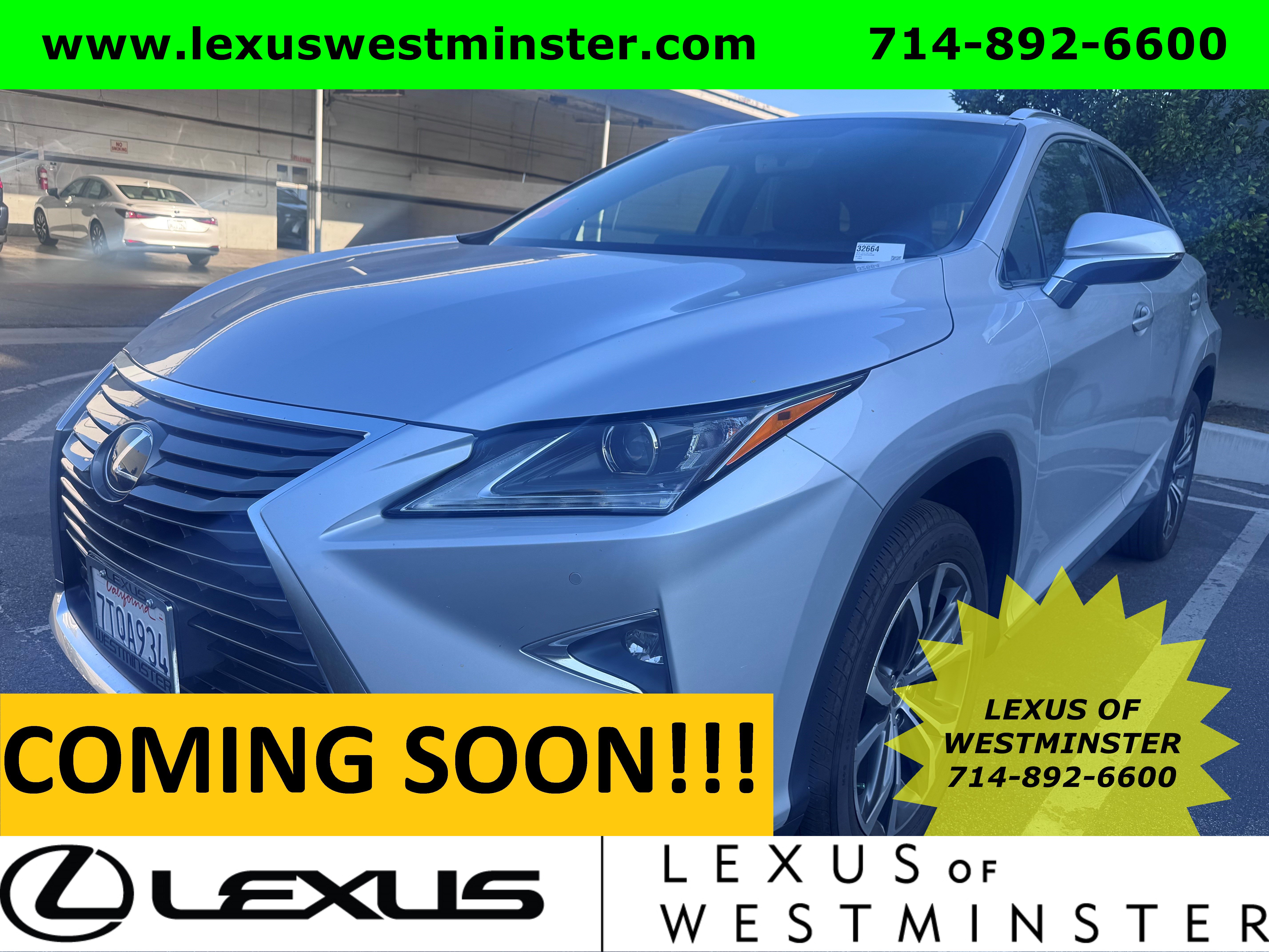 Used 2016 Lexus RX 350 FWD w/ Premium Package image 1