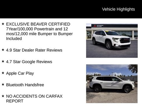 Used 2025 GMC Acadia Elevation image 5