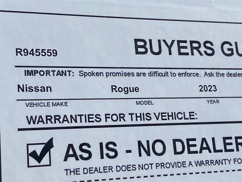 Certified 2023 Nissan Rogue S image 35