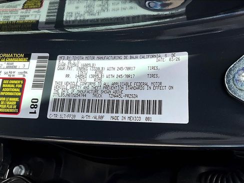 New 2026 Toyota Tacoma SR5 image 9