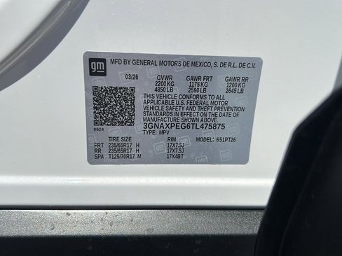 New 2026 Chevrolet Equinox LT AWD/4WD image 17