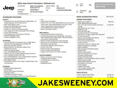 Used 2023 Jeep Grand Cherokee L Laredo