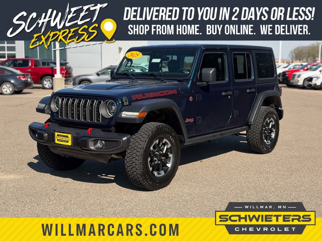 Used 2025 Jeep Wrangler Unlimited Rubicon AWD/4WD image 1