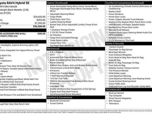 Certified 2024 Toyota RAV4 SE AWD/4WD image 33