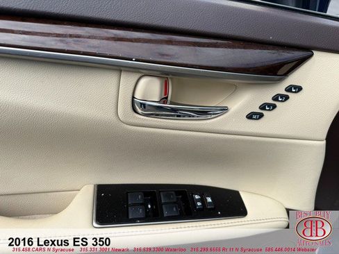 Used 2016 Lexus ES 350 w/ Luxury Package w/Wood Trim FWD image 15