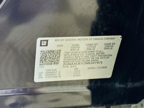 Used 2021 Chevrolet Equinox LT AWD/4WD image 40