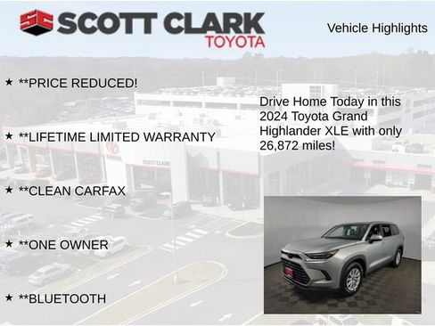 Used 2024 Toyota Grand Highlander XLE image 12
