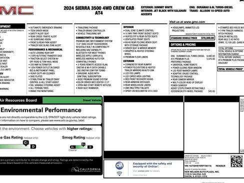 Used 2024 GMC Sierra 3500 AT4 w/ AT4 Premium Plus Package AWD/4WD image 2