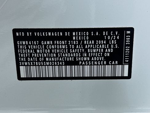 Used 2025 Volkswagen Jetta S FWD image 12
