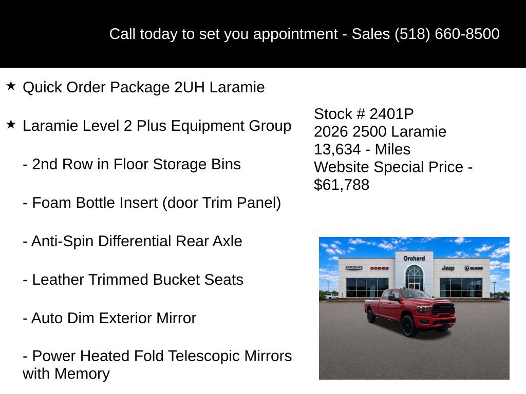 Used 2026 RAM 2500 Laramie AWD/4WD image 5