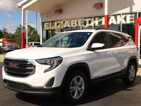 Used 2021 GMC Terrain SLE w/ Driver Convenience Package AWD/4WD image 1