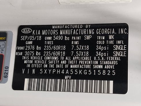 Used 2019 Kia Sorento EX image 33