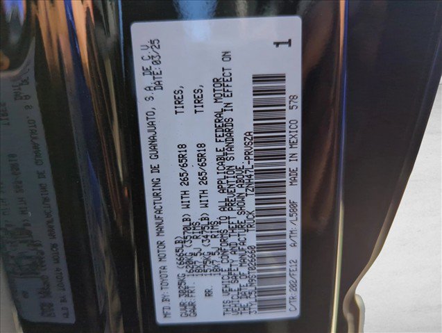 Certified 2025 Toyota Tacoma TRD Sport AWD/4WD image 18