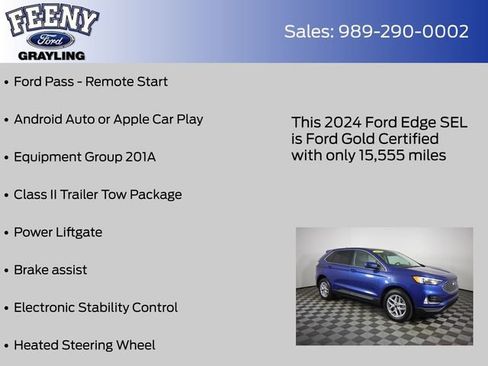 Used 2024 Ford Edge SEL w/ Convenience Package AWD/4WD image 9