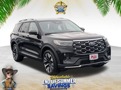New 2026 Ford Explorer Platinum w/ LUX Leather Package