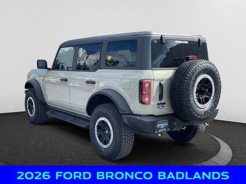 New 2026 Ford Bronco Badlands w/ Sasquatch Package AWD/4WD image 3