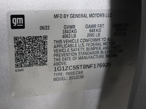 Used 2022 Chevrolet Malibu LS w/ Driver Confidence Package II FWD image 36