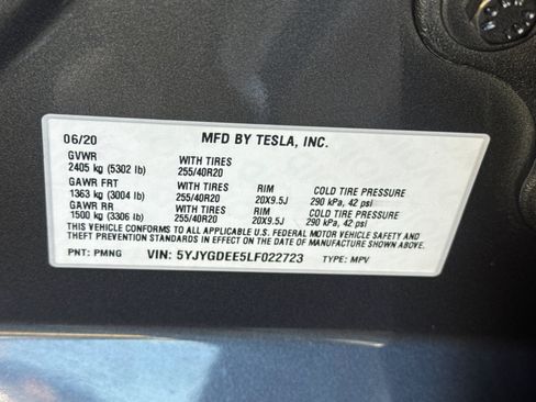Used 2020 Tesla Model Y Long Range AWD/4WD image 24