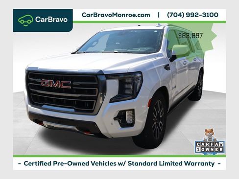 Certified 2023 GMC Yukon XL AT4 w/ AT4 Premium Plus Package AWD/4WD image 1