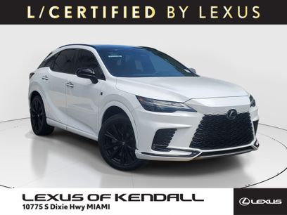 Certified 2024 Lexus RX 500h F Sport w/ Cold Area Package
