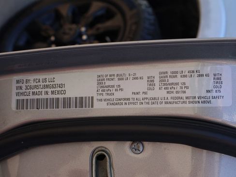 Used 2021 RAM 2500 Limited AWD/4WD image 36