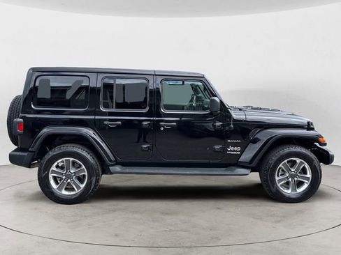 Used 2021 Jeep Wrangler Unlimited Sahara w/ Uconnect 4C Nav & Sound Group AWD/4WD image 6