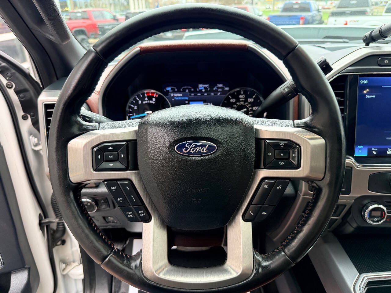 Used 2022 Ford F450 Platinum w/ FX4 Off-Road Package AWD/4WD image 26