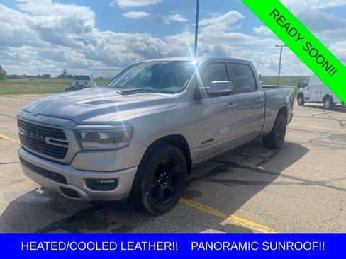 Used 2021 RAM 1500 Sport w/ Leather & Sound Group AWD/4WD image 14