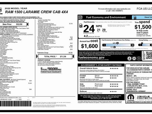 Used 2022 RAM 1500 Laramie image 4