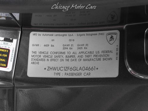 Used 2016 Lamborghini Huracan LP 610-4 Avio AWD/4WD image 49