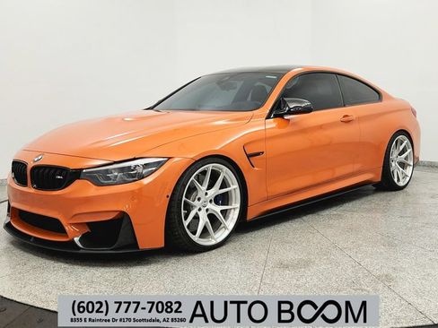 Used 2020 BMW M4 Coupe w/ Competition Package RWD image 1