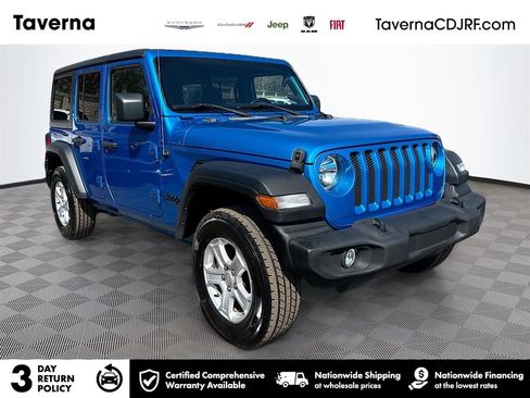 Used 2022 Jeep Wrangler Unlimited Sport S image 1