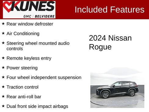 Used 2024 Nissan Rogue S AWD/4WD image 2