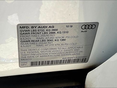 Used 2020 Audi SQ5 Premium Plus w/ Premium Plus Package AWD/4WD image 20