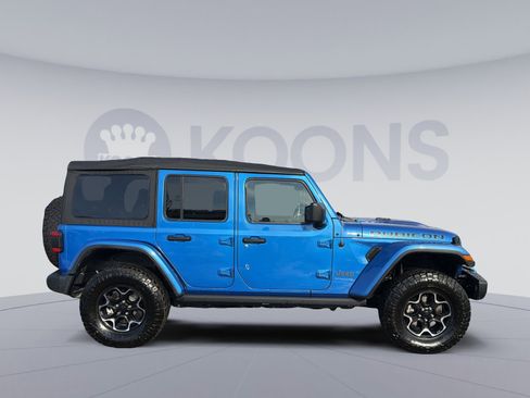 Used 2021 Jeep Wrangler Unlimited Rubicon 4xe w/ Steel Bumper Group image 8