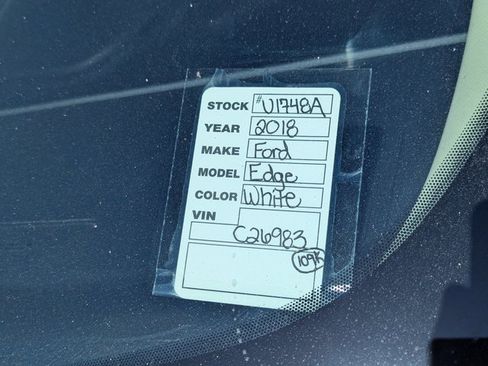 Used 2018 Ford Edge SEL w/ Equipment Group 201A image 14