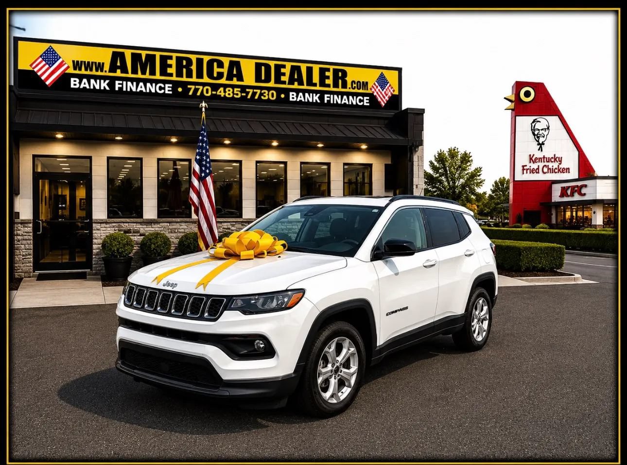 Used 2025 Jeep Compass Latitude AWD/4WD image 1