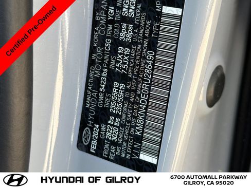 Certified 2024 Hyundai Ioniq 5 SEL RWD image 30