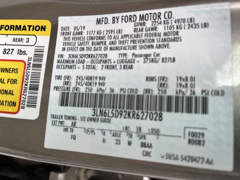 Used 2019 Lincoln MKZ Reserve w/ Reserve Plus Package image 18