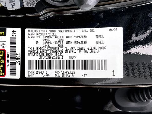 Used 2025 Toyota Tundra Limited image 39